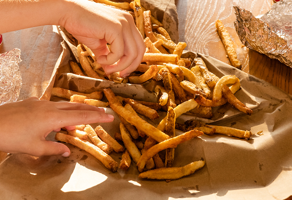 Chips fried